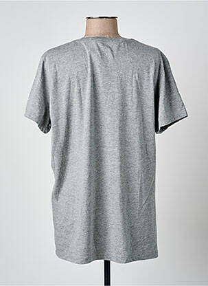 T-shirt sérigraphie floquée manches courtes gris NIKE femme