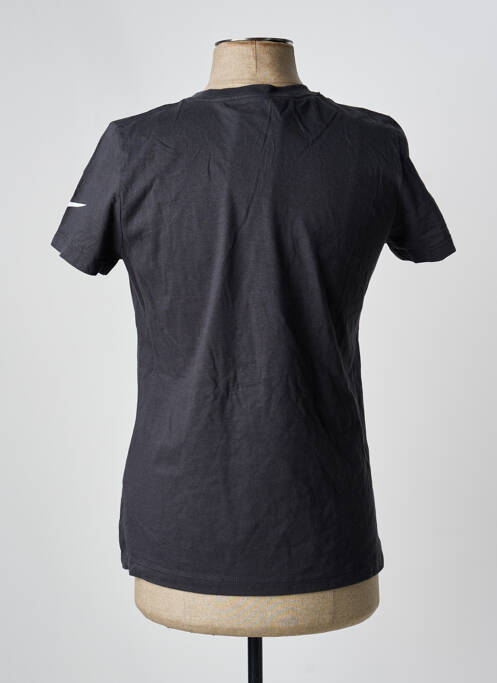 T-shirt sérigraphie floquée manches courtes gris NIKE femme