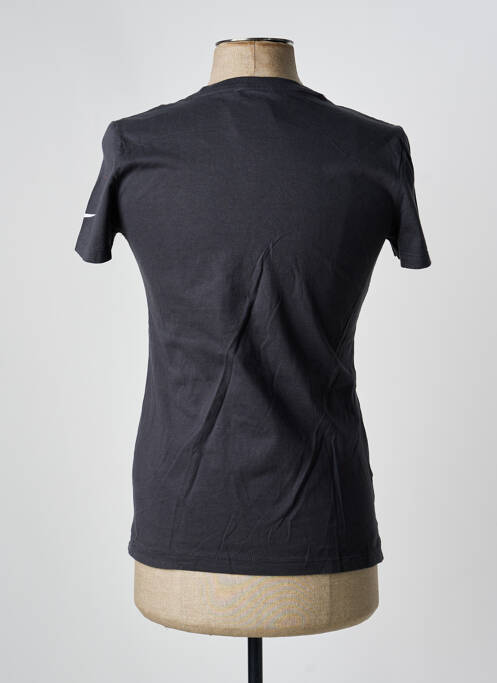 T-shirt sérigraphie floquée manches courtes gris NIKE femme