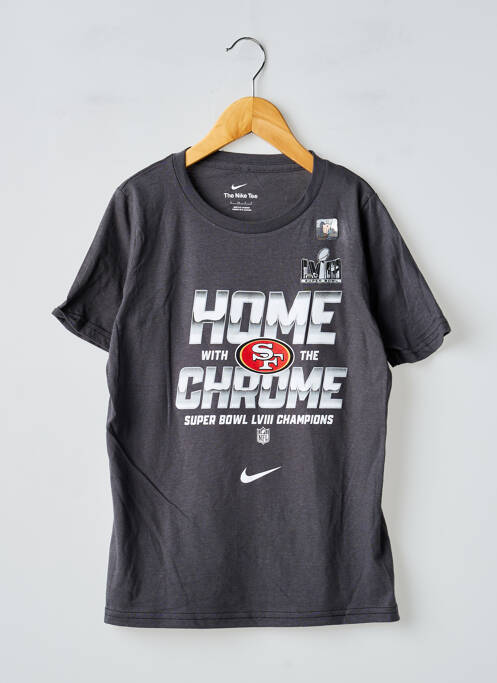 T-shirt gris NIKE garçon