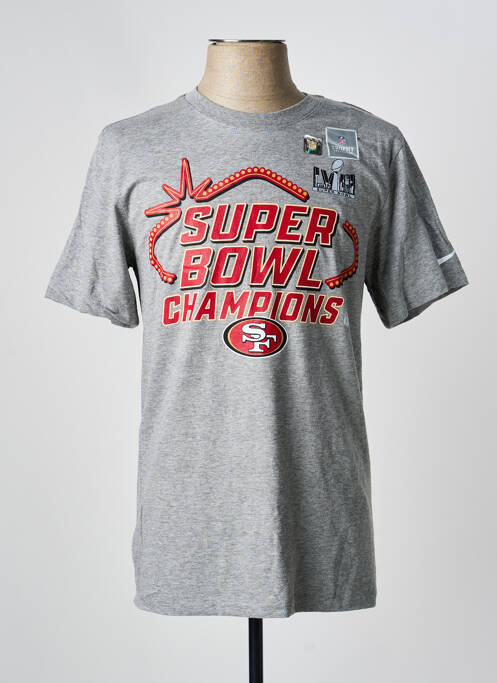 T-shirt gris NIKE homme