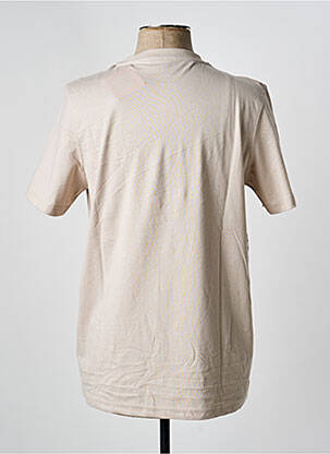 T-shirt coupe droite manches courtes beige PUMA homme