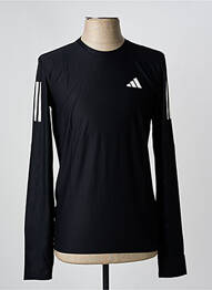 T-shirt coupe cintrée manches longues noir ADIDAS homme