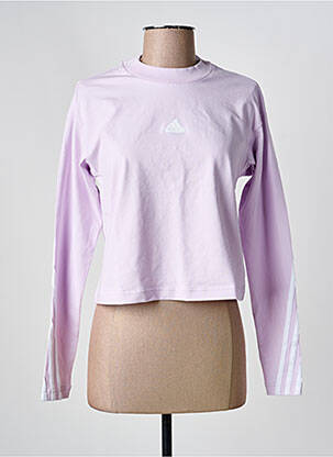 T-shirt manches longues manches longues rose ADIDAS femme