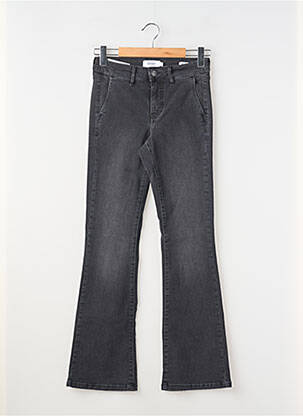 Jean coupe flare stretch taille normale gris HAPPY femme