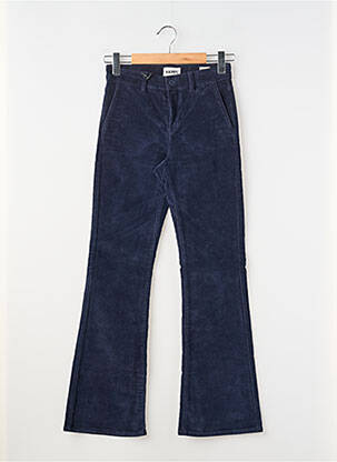 Pantalon flare stretch taille normale bleu HAPPY femme