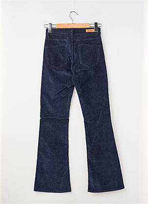 Pantalon flare stretch taille normale bleu HAPPY femme