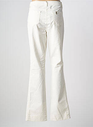 Pantalon flare stretch taille normale blanc LIU JO femme