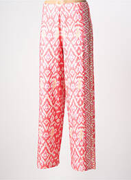 Pantalon droit stretch taille normale rose OUI femme