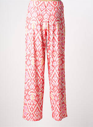 Pantalon droit stretch taille normale rose OUI femme