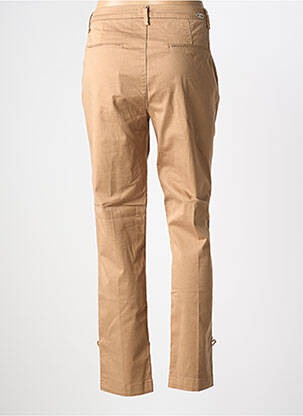 Pantalon chino tissage popeline taille normale marron LIU JO femme