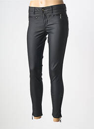 Pantalon slim tissage enduit taille normale noir LIU JO femme