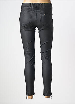 Pantalon slim tissage enduit taille normale noir LIU JO femme