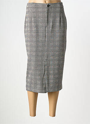 Jupe longue taille normale gris OUI femme