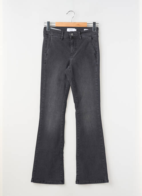 Jean coupe flare stretch taille normale gris HAPPY femme