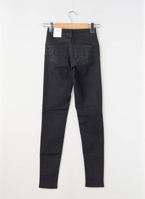 Jeans coupe slim stretch taille normale noir LIU JO femme