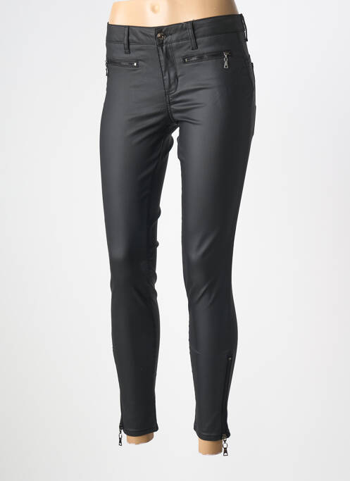 Pantalon slim tissage enduit taille normale noir LIU JO femme