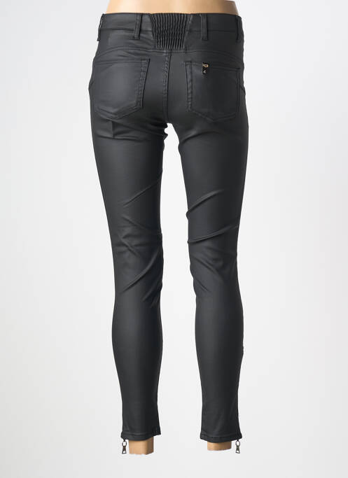 Pantalon slim tissage enduit taille normale noir LIU JO femme