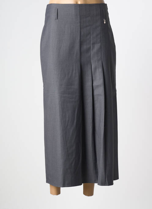 Jupe longue coupe droite gris GOA GOA femme