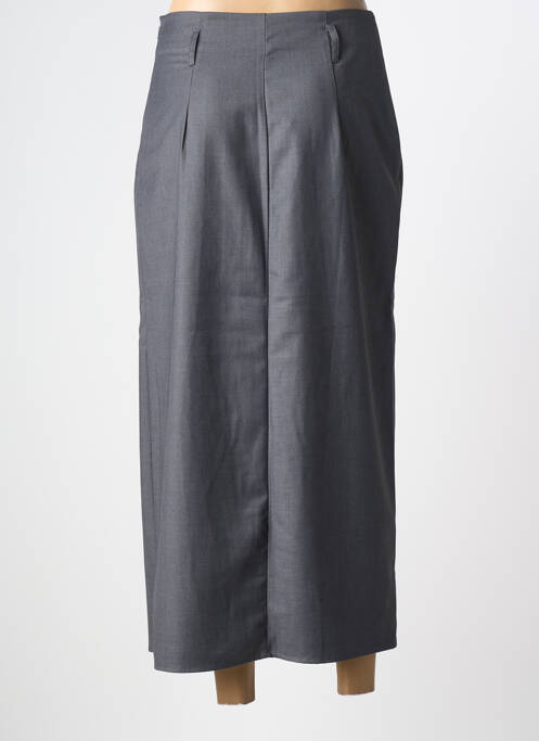 Jupe longue coupe droite gris GOA GOA femme