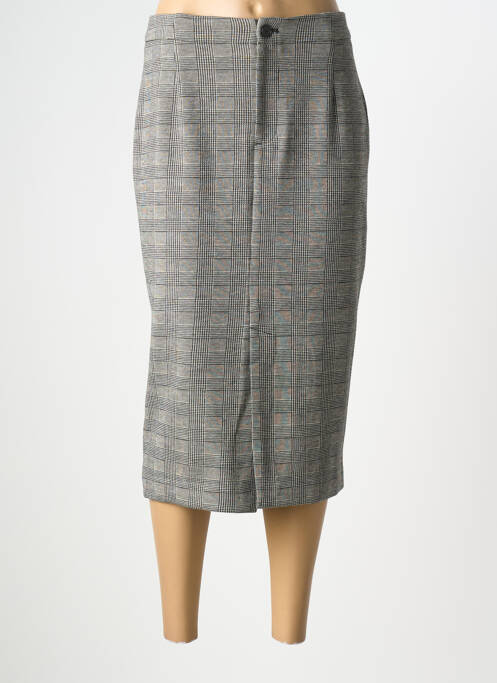 Jupe longue taille normale gris OUI femme