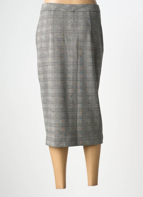 Jupe longue taille normale gris OUI femme