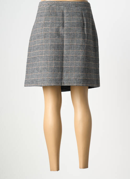 Jupe courte gris C'EST BEAU LA VIE femme