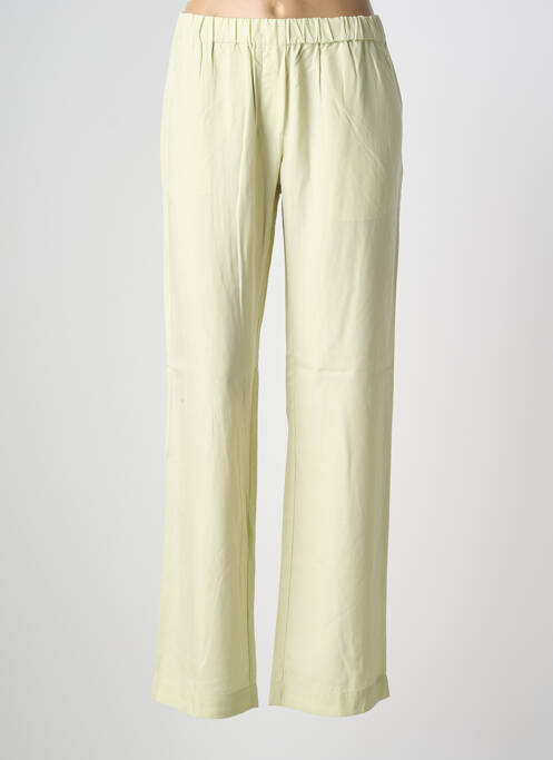 Pantalon droit vert SAMSOE & SAMSOE femme