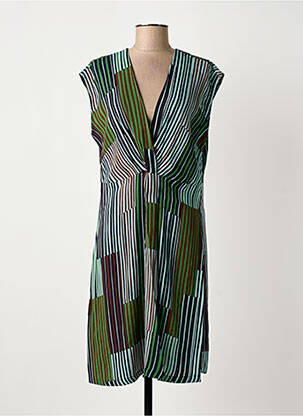 Robe courte sans manche sans manche vert NICE THINGS femme