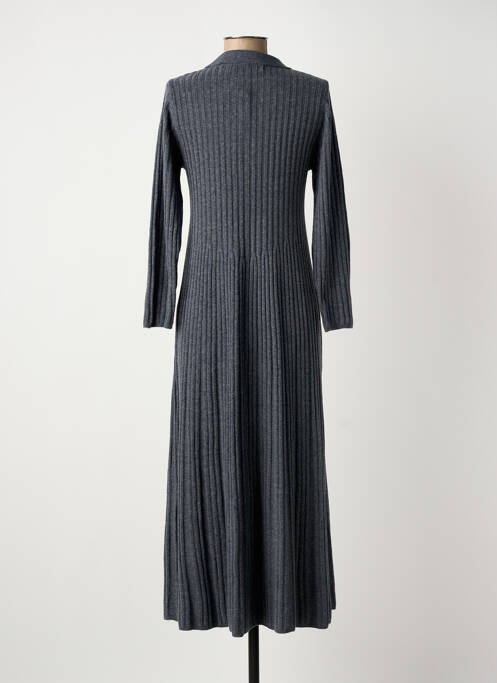 Robe longue manches longues manches longues gris NICE THINGS femme