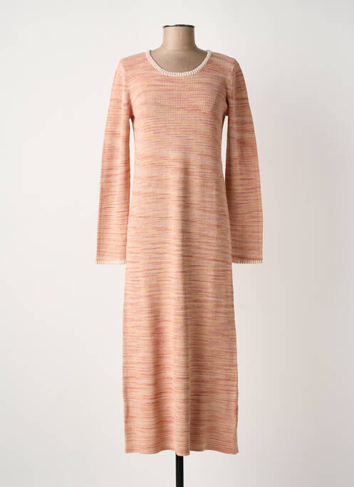 Robe longue orange NOTSHY femme