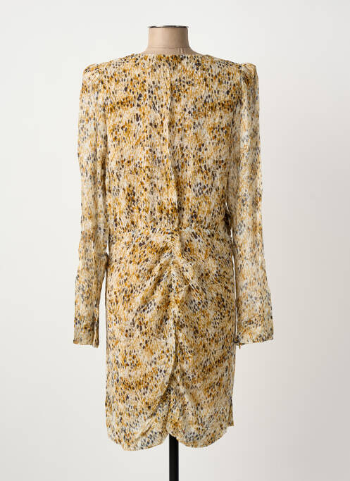 Robe mi-longue jaune SECOND FEMALE femme