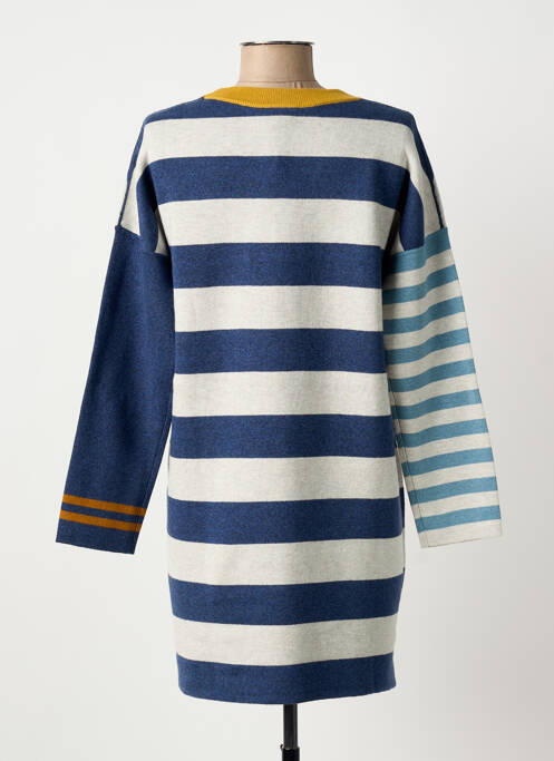 Robe pull bleu WHITE STUFF femme