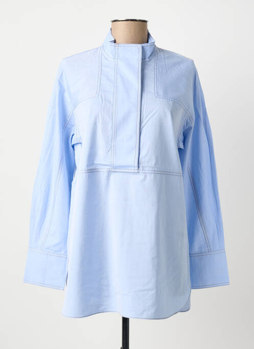 Tunique manches longues bleu SECOND FEMALE femme