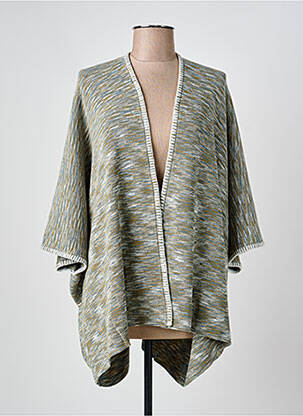 Gilet manches longues manches 3/4 vert NOTSHY femme