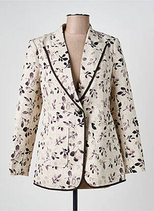 Blazer poches beige GOA GOA femme