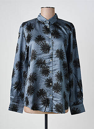 Chemisier coupe fluide manches longues gris HARTFORD femme