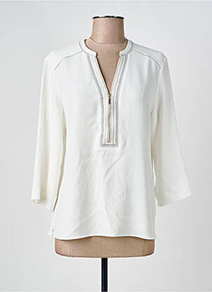 Blouse légère et transparente manches 3/4 beige GERARD DAREL femme