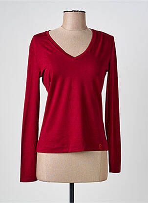T-shirt manches longues manches longues rouge GAUDI femme