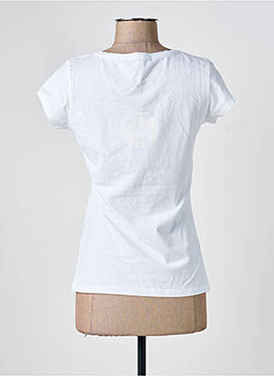 T-shirt stretch manches courtes blanc JOTT (JUST OVER THE TOP) femme