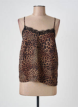 Top marron LOLA CASADEMUNT femme