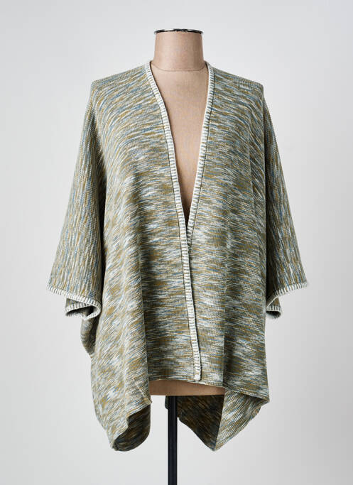Gilet manches longues manches 3/4 vert NOTSHY femme