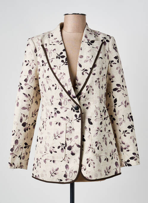 Blazer poches beige GOA GOA femme