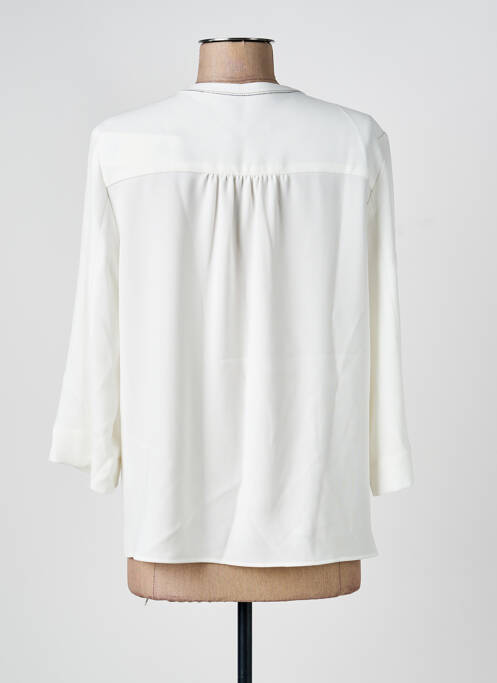 Blouse légère et transparente manches 3/4 beige GERARD DAREL femme