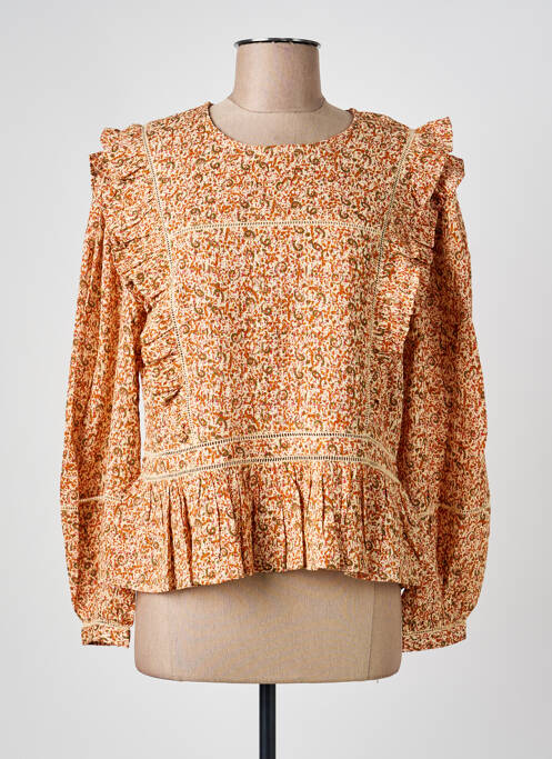 Blouse beige BERENICE femme