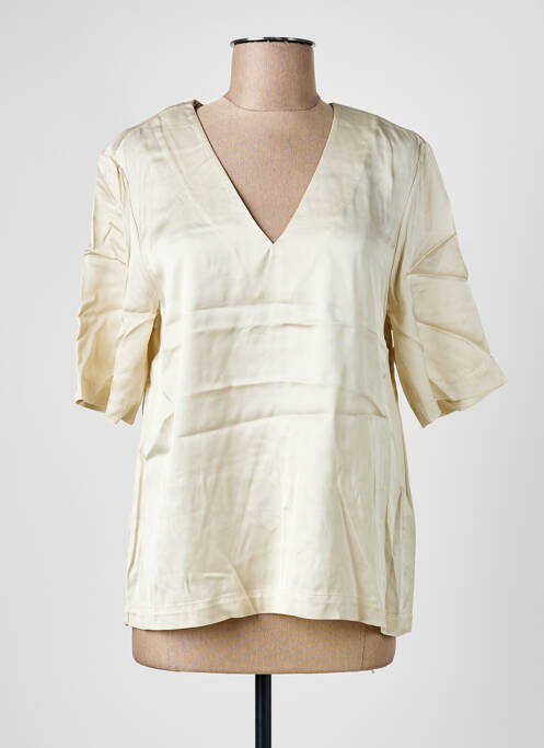 Blouse beige SAMSOE & SAMSOE femme