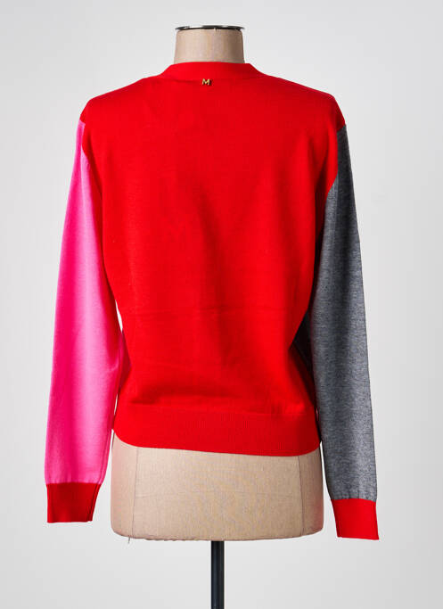 Gilet manches longues rose LOLA CASADEMUNT femme