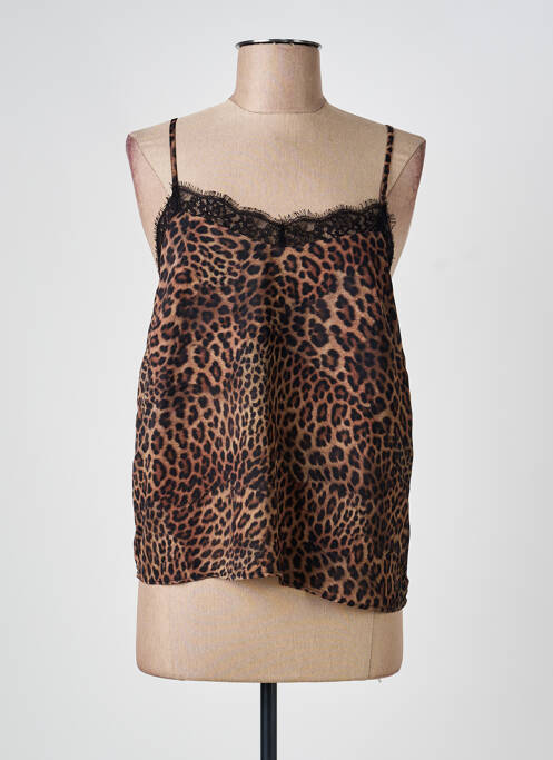 Top marron LOLA CASADEMUNT femme