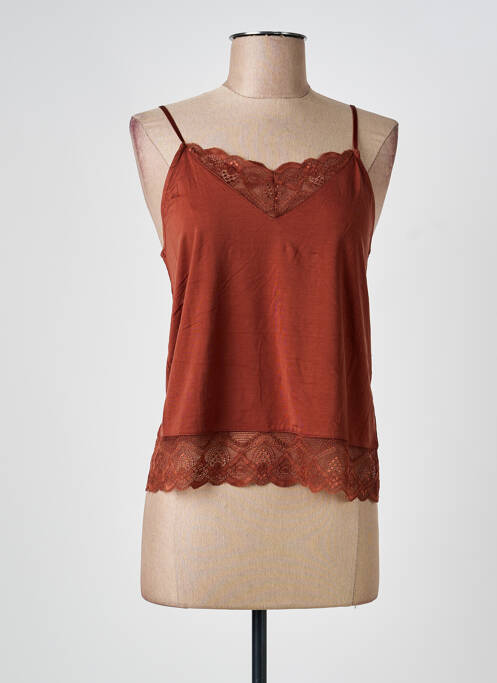 Top marron SAMSOE & SAMSOE femme
