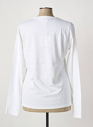 T-shirt manches longues manches longues blanc LIU JO femme